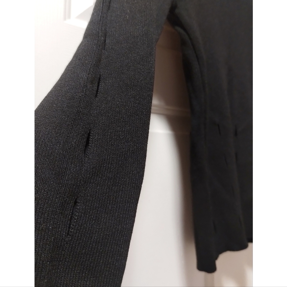NWOT | Marciano Long Sleeve Top | Perforated Design